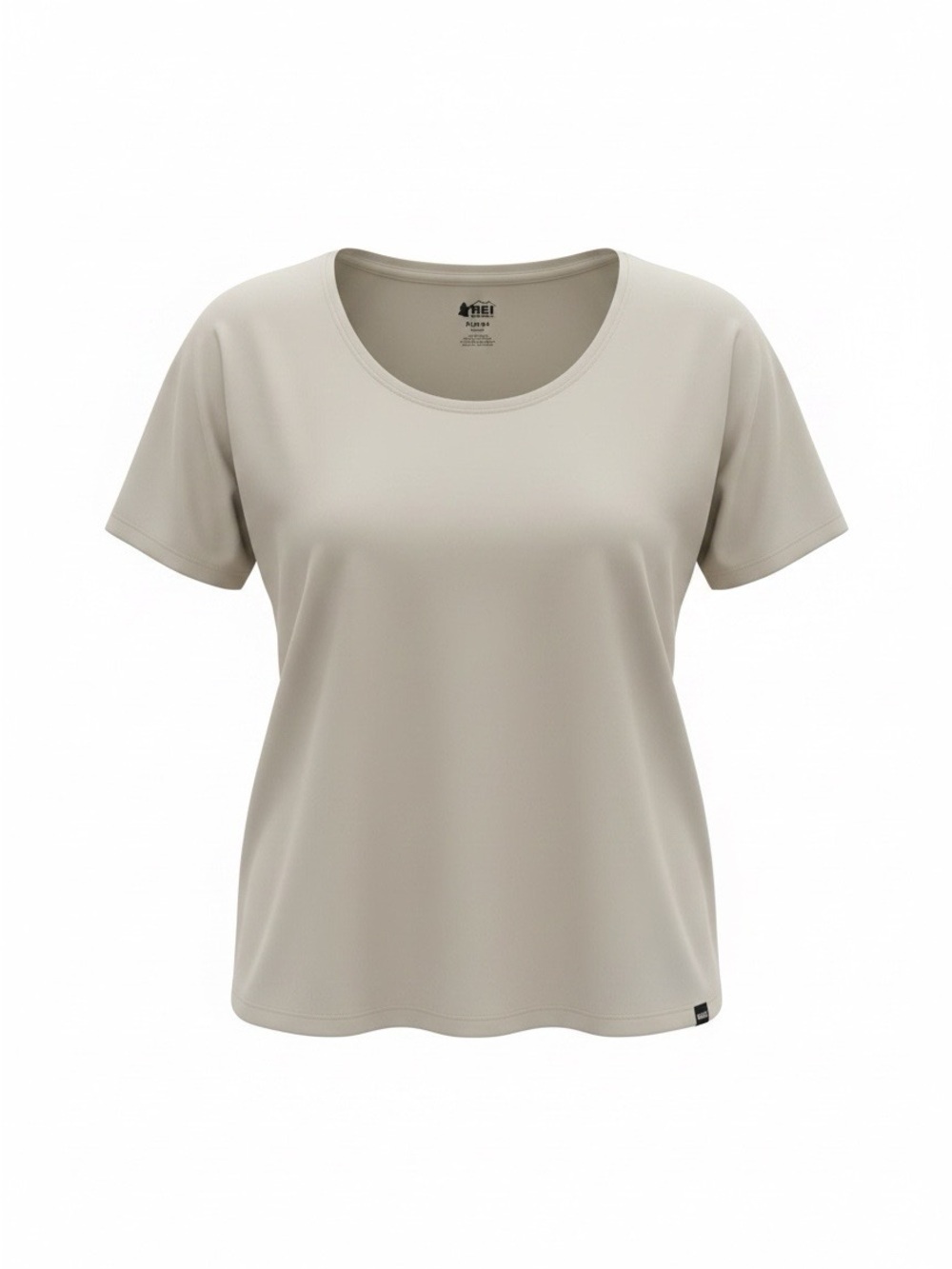 REI Sahara Scoop Neck Short-Sleeve Tee - Light Stone-XL-beach-hiking-summer